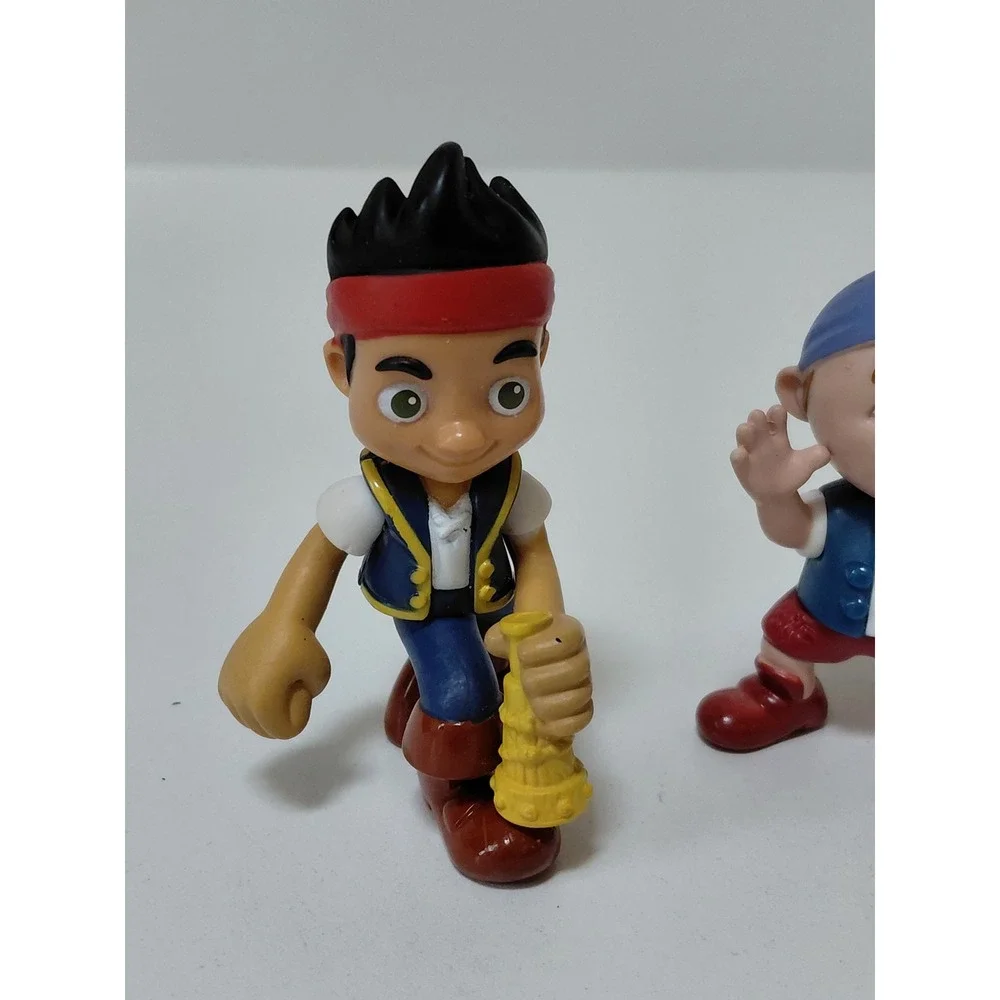 Disney Jake and the Never Land Pirates Figures Lot Jake and Cubby Fisher Price